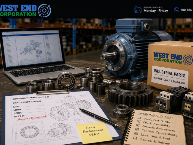 How to Source Hard-to-Find Industrial Replacement Parts