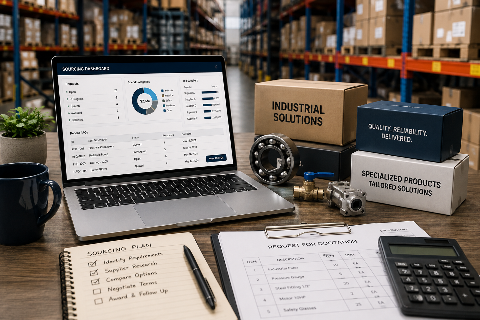 Strategic Sourcing and Procurement Strategic sourcing and procurement of industrial products and MRO supplies